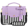 Picture of MATEIN Laptop Tote Bag for Women, 15.6 inch Cute Computer Sleeve Case Briefcase with RFID Pocket for Nurse Teacher, Lightweight Messenger Carrying Shoulder Handbag, Sister Gift for Office Work, Purple