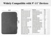 Picture of TiMOVO 9-11" Tablet Sleeve Bag for iPad 10th Gen. 10.9",iPad 9th/8th/7th Gen. 10.2",iPad Air 11/Air 5th/4th Gen. 10.9",Galaxy Tab A9+/A9 Plus 11",Protective Bag Fit Smart Keyboard, Dark Gray
