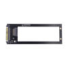 Picture of xiwai SSD Converter U.2 SFF-8639 Host to PCI-E Ruler 1U GEN-Z EDSFF 9.5mm 15mm 25mm Short SSD E1.S with Heat Sink PM9A3 PM9D3 P5801X Carrier Adapter