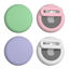 Picture of Alsukeay 4 Pack AirTag Holder for Kids Hidden Silicone Case Cover with Safety Pins for Children Elderly Pets Backpack Luggage (White/Green/Pink/Purple)