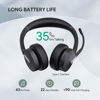 Picture of Yealink BH70 with Stand Wireless Bluetooth Headset with Microphone for Work, up to 35h Talking Battery Life, 3 Noise Cancellation Mics, Teams Certified, ≤90min Fast Charging, NO Power Adapter Needed