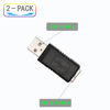 Picture of ZJKJHJY USB 2.0 Printer Adapter, 2 Pack USB Type A Male to Type B Female Printer Scanner Cord, for Hard Drive Scanner Printer Adapter
