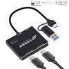 Picture of AMANKA USB 3.0 or USB C to HDMI Adapter for Dual Monitors, Type C to HDMI Converter for MacBook, USB A/C to HDMI Splitter Extended Display 1080p Output for Mac and Windows