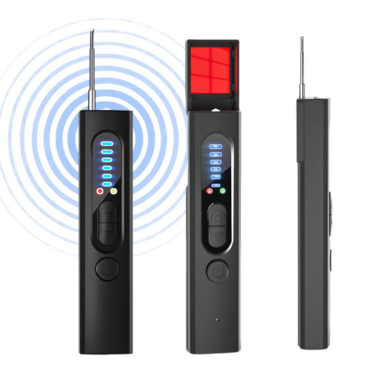 Picture of Hidden Camera Detector, Camera Detector GPS Detector,Anti-Spy Detector, Camera Detector 5 Levels Sensitivity, Bug Detector, Privacy Protector, Hidden Camera Detector for Hotels Office Home Travel