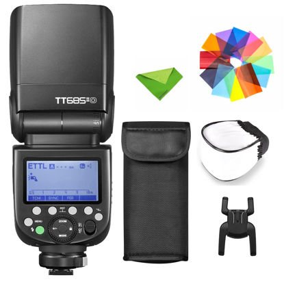 Picture of Godox TT685II-O Flash for Olympus Panasonic TTL Speedlight Camera Flash 2.4G GN60 HSS 1/8000S, 330 Full Power Pops, TCM Instant Conversion Speedlite for Olympus Panasonic Cameras (Upgraded TT685-O)