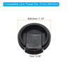 Picture of PATIKIL 27mm Lens Cap, 2 Pack Sides Pinch Snap Camera Lens Cover for Front Lens with Cloth, Suitable for 27mm Thread Universal DSLR Lenses, Black for Nikon, for Fujifilm, for Pentax