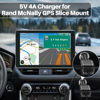 Picture of 5V Car Charger for Rand McNally GPS Mount AC Adapter Compatible with Rand McNally TND 750 740 OverDryve 7 8 Pro RV Truck GPS Magnetic Slice Mount Replacement