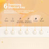Picture of UGEE Q6 Drawing Tablet for Android Phone, Graphic Tablet with 6Hot Keys, 6.5”x4” Portable Writing Tablet Adjustable Drawing Mode, Drawing Pad with 16K Levels Battery-Free Stylus for Mac/Windows/Chrome