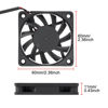 Picture of D-FLIFE 4pcs 60mm x 60mm x 10mm 6010 5V USB Brushless DC Cooling Fan USB for DIY 3D Printer Extruder Humidifier (5V USB)