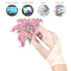 Picture of Spaseeba Artist Drawing Glove Art Two-Finger Glove Animal Print for Drawing Tablet/Pen Display/iPad for Right and Left Hand,M Yellow Color