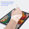 Picture of Spaseeba Artist Drawing Glove Art Two-Finger Glove Animal Print for Drawing Tablet/Pen Display/iPad for Right and Left Hand,M Yellow Color