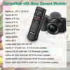 Picture of Aodelan Remote Shutter Release for Sony A9 A9II A6100 A6400 A6600 A7C A7IV A7III A7RIII A7RIV RX100M7 RX0II ZV-1 Remote,Replace for Sony RMT-P1BT Remote Commander