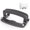 Picture of LOTEYIKE Aluminum Vertical Laptop Stand, MacBook Pro Laptop Vertical Stand Dock Holder with Adjustable Slot Fits All Laptops Notebook Tablets MacBook Air- Save Space & Improve Airflow, Grey