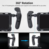 Picture of Nitze Side Handle Kit with 1/4" Screw and Detachable Locating Pins, Lightweight Side Handle for Smartphone Cage, iPad Cage and Monitor Cage - PA32D