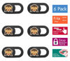 Picture of SIREG Webcam Cover Slide Ultra Thin - Cute Monkey Web Camera Cover fits Laptop,Tablet, Computer, Smartphone,Protect Your Privacy and Security,Strong Adhesive