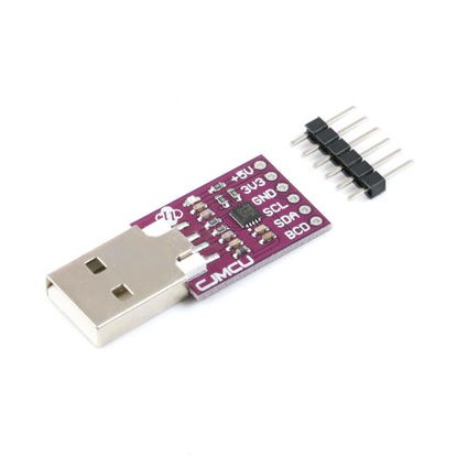Picture of JESSINIE FT200XD USB to Serial Adapter USB to I2C Serial Module IIC Port TTL Level Input CMOS Output Transfer Convertor Serial Adapter CJMCU-200