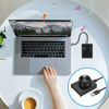 Picture of USB Volume Control Multimedia Controller Knob PC Volume Control Knob Speaker Audio Multimedia Volume Remote Control Adjuster with One Key Mute Function Support Win7/8/10/XP/Mac/Vista/Android/iOS