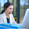 Picture of RJ9 Phone Headsets with Microphone Noise Cancelling, Binaural Office Telephone Headsets Work for Polycom VVX411 VVX410 VVX400 VVX500 VVX310 VVX311 VVX350 VVX250 VVX201 VVX101 Landline Phones
