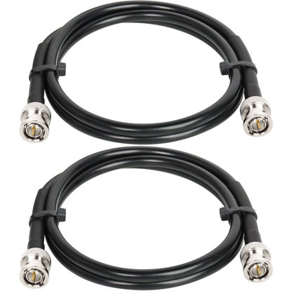 Picture of XRDS -RF 3FT SDI Cable, HD-SDI Cable BNC to BNC Digital Video Cable RG59 BNC Cable Supports HD-SDI/3G/6G-SDI/4K/8K SDI Video Cable Precision Video Cable(2PCS)