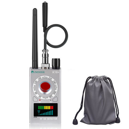 Picture of JMDHKK Hidden Camera detectors,Bug detectors,Portable Signal Detector, Camera Finder for Listening Device Hidden Camera in Office or Hotel or Business Meeting or car (Silver)