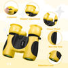 Picture of BLACKICE Kids Binoculars, High-Resolution 8x21, Kids Binoculars Gift Set for Boys & Girls, Shockproof & Compact for Bird Watching, Travel, Hiking, Camping, Hunting, Children Outdoor Gear(Yellow)