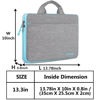 Picture of Hseok Laptop Sleeve 13-14 Inch Briefcase Compatible with MacBook Pro 14 inch 2021 M1 Pro/M1 Max A2442 and All Model of 13.3 Inch MacBook Air/Pro, XPS 13, Most Popular 13"-13.5" Notebooks,L01G02