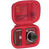 Picture of Lebakort Storage Case Compatible with KODAK PIXPRO Friendly Zoom FZ45 FZ55 16MP Digital Camera (Red Case)