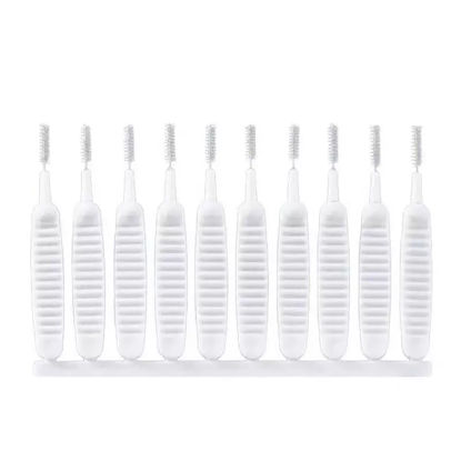 Picture of Charge Port Cleaning Tool Kit for iPhone 16 Pro Max, Anti-Clogging Mini Brushes Cleaner Compatible with AirPods 4, Tablet Camera ETC -10 Pack