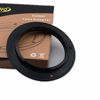 Picture of 58mm Macro Lens Reverse Ring Compatible with for Nik-F D700,D800,D800E,D40,D50,D60,D70,D70S,D80,D40X,D90,D3000,D3100,D3200,Camera and with 58mm Filter Thread Lens.Macro Shoot(58mm-Ai)