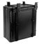 Picture of FEYRUN Under Desk Slide Out PC Mount with Anti-Scratch Sponge, Adjustable CPU Holder Bracket for Computer Tower (Black (Slide Access))