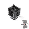 Picture of Nitze Triple Cold Shoe Adapter with 1/4" Threaded Hole, 1/4" and 3/8" ARRI Locating Holes, Quick Release Cold Shoe Mount for Monitor Mount, Magic Arm, LED Light and Microphone - N45-A1