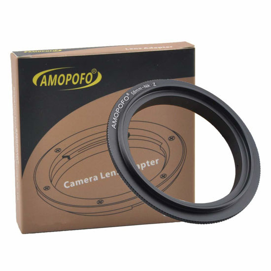 Picture of 58mm Macro Lens Reverse Ring Compatible with for Nik Z Mount Z6,Z7 Full Frame Camera,with 58mm Filter Thread Lens 55-300mmf/4.5-5.6GEDVR .Macro Shoot(58mm-NIK Z)