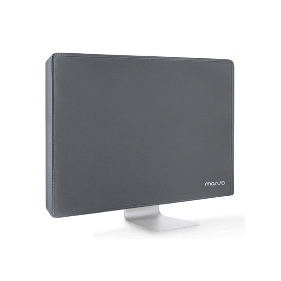Picture of MOSISO Monitor Dust Cover 19,19.5,20,20.5,21 inch Anti-Static Dustproof LCD/LED/HD Panel Case Computer Screen Protective Sleeve Compatible with iMac 21.5 inch,19-21 inch PC,Desktop and TV, Space Gray