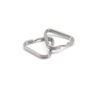 Picture of HITHUT 2pcs Camera Eyelet Ring Split Ring Lug Ring Triangle Strap Ring Hook for DSLR RF Mirrorless Camera (Stainless Steel)