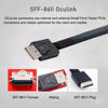 Picture of chenyang OCuLink PCIe PCI-Express SFF-8611 4i to Slimline SFF-8643 SSD Data Active Cable 50cm for SSD eGPU Card