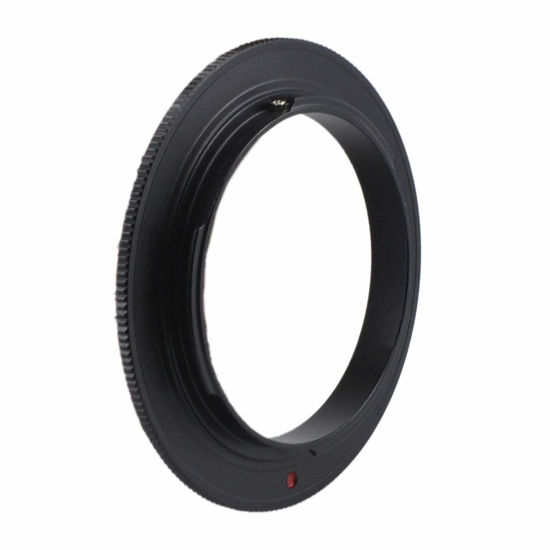Picture of 55mm to EF-M Macro Lens Reverse Ring Compatible with EF-M Mount Mirrorless Camera M1 M2 M3 M5 M6 M10 M50 M100 Camera.with 55mm Filter Thread Lens.Macro Shoot
