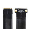 Picture of xiwai M.2 M-Key 2280 NGFF PCI-E4.0 to Oculink SFF-8612 SFF-8611 Host Cable 15cm for NVME U.2 SSD eGPU