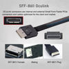 Picture of xiwai M.2 M-Key 2280 NGFF PCI-E4.0 to Oculink SFF-8612 SFF-8611 Host Cable 15cm for NVME U.2 SSD eGPU