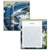 Picture of MightySkins Carbon Fiber Skin for Amazon Kindle Oasis 7" (9th Gen) - Robo Shark | Protective, Durable Textured Carbon Fiber Finish | Easy to Apply, Remove, and Change Styles | Made in The USA