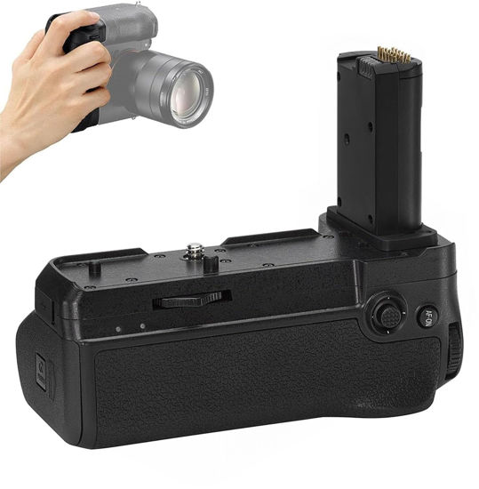 Picture of HAPPYPOPO MB-N11 Vertical Camera Battery Grip for Nikon Z 6 II and Z 7 II Camera,Holds 2 EN-EL15C Rechargeable Lithium-ion Batteries