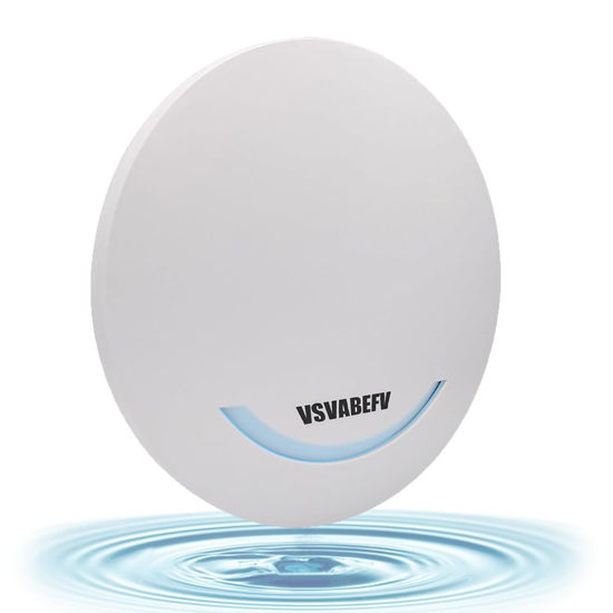 Picture of VSVABEFV Dual Band Ceiling Wireless Poe Wifi Long-Range Access Point | 2.4 Ghz&5.8 Ghz 1200Mbps Ceiling Mounted AP Router Wireless Access Point WiFi Repeater | Seamless Roaming & MU-MIMO | PoE Powered