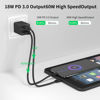 Picture of Tablet Charger with 6FT USB Type-C&Micro USB Cable Fit for Kindle E-Reader 2 3 4 5 6 7 8 9 10 11, All-New Fire 6 HD 7 8 10, Fire Max 11-13th Gen,Kids Edition Kids Pro,Oasis,Paperwhite