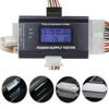 Picture of Optimal Shop 20+4 Pin LCD Computer Power Supply Tester for SATA IDE HDD ATX ITX BYI Connectors-Black