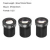 Picture of MECCANIXITY CCTV Lens 8mm/12mm/16mm 5MP F2.0 FPV Wide Angle for CCD Camera, 3 Pack