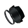 Picture of RF 50mm Petal Reversible Lens Hood & UV Filter Kit Fit for Canon RF 50mm f/1.8 STM Lens Replaces Canon ES-65B Hood on Canon EOS R6 R5 RP R Cameras with Multi-Coated 43mm UV Filter