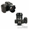 Picture of RF 50mm Petal Reversible Lens Hood & UV Filter Kit Fit for Canon RF 50mm f/1.8 STM Lens Replaces Canon ES-65B Hood on Canon EOS R6 R5 RP R Cameras with Multi-Coated 43mm UV Filter