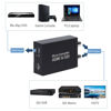 Picture of HDMI to SDI, HDMI to SDI Converter Two SDI Output Audio Embedder Support HDMI 1.3, 3G/ HD-SDI Auto Format Detection Extender for Camera CCTV (Black)