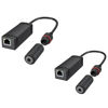 Picture of AdaLov 2PCS 48v to 24-Volt Converter, 48V Power Over Ethernet Adapter Convert to 24V POE Adapter for Surveillance Camera, CCTV Camera, IP Camera, and Wireless AP Wireless Bridge (2 PACK)