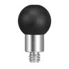 Picture of FANAUE B-17 Aluminum 17mm Ball Head Adapter with 1/4 inch Thread Compatible with Garmin GPS Mount and 17mm Double Socket Arm for RAM Mounts Bike Motorcycle Cell Phone Holder Accessories