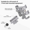 Picture of FANAUE B-17 Aluminum 17mm Ball Head Adapter with 1/4 inch Thread Compatible with Garmin GPS Mount and 17mm Double Socket Arm for RAM Mounts Bike Motorcycle Cell Phone Holder Accessories
